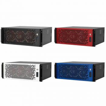 Sliger 4U NAS Magnetic Front Panel with HEX pattern