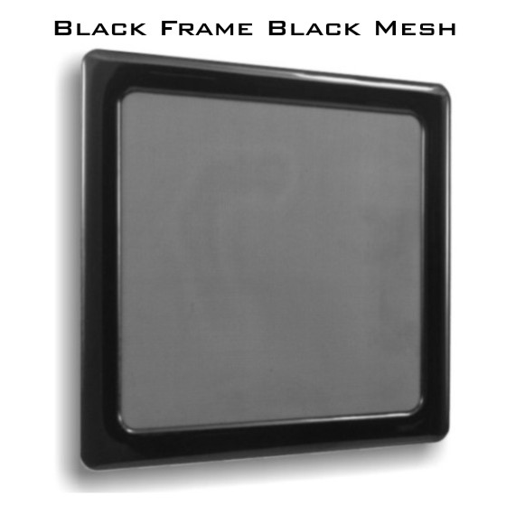 Dust Filter Black frame black mesh