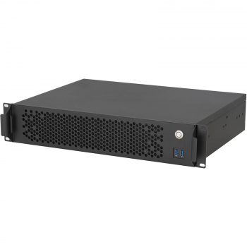 Sliger CX2130a, 2U 13in Rackmount Server Case - MicroATX and SFX PSU Support