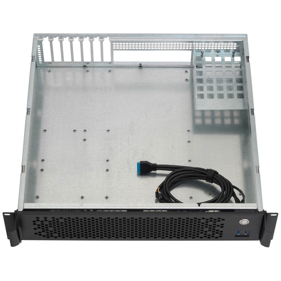 Sliger CX2177a, 2U 17in Rackmount Server Case - EEB/EATX/CEB/ATX and FlexATX PSU Support