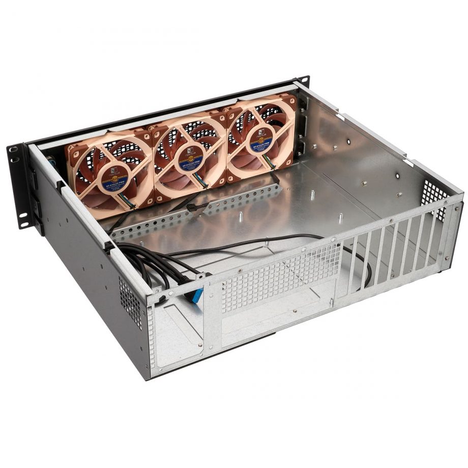 Sliger CX3150a, 3U 15in Rackmount Server Case - 360mm AIO Support