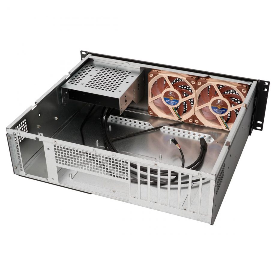 Sliger CX3150i, 3U 15in Rackmount Server Case - 5.25" Bay and 240mm AIO Support