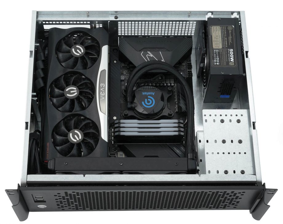 Sliger CX3151x, 3U 15in Rackmount Server Case - Large GPU and 3.5" HDD Support