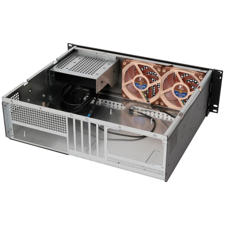 Sliger CX3152i, 3U 15in Rackmount Server Case - ATX PSU and 240mm AIO Support, 5.25" Bay