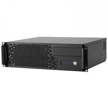 Sliger CX3152i, 3U 15in Rackmount Server Case - ATX PSU and 240mm AIO Support, 5.25" Bay