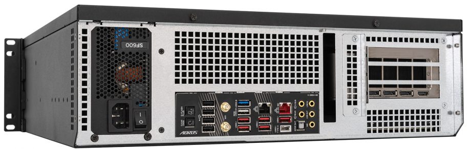 Sliger CX3171a, 3U 17in Rackmount Server Case - Large GPU and 360mm AIO Support