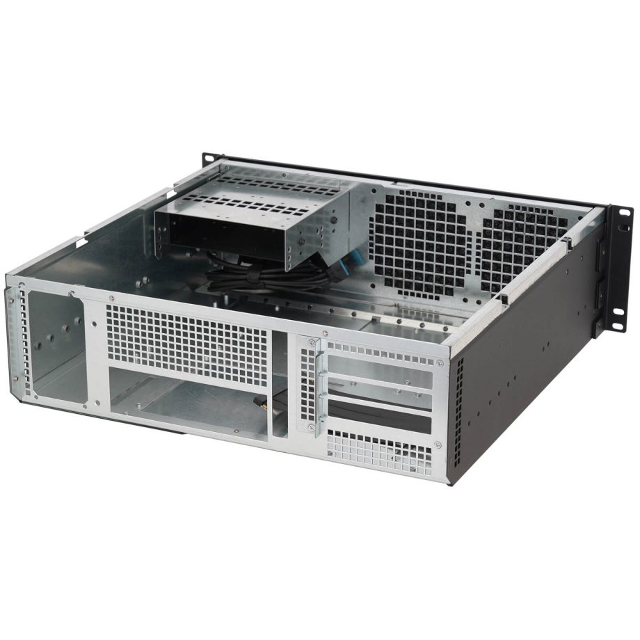 Sliger CX3171i XL, 3U 17in Rackmount Server Case - 5.25in Bay, Large GPU, eATX and 360mm AIO Support