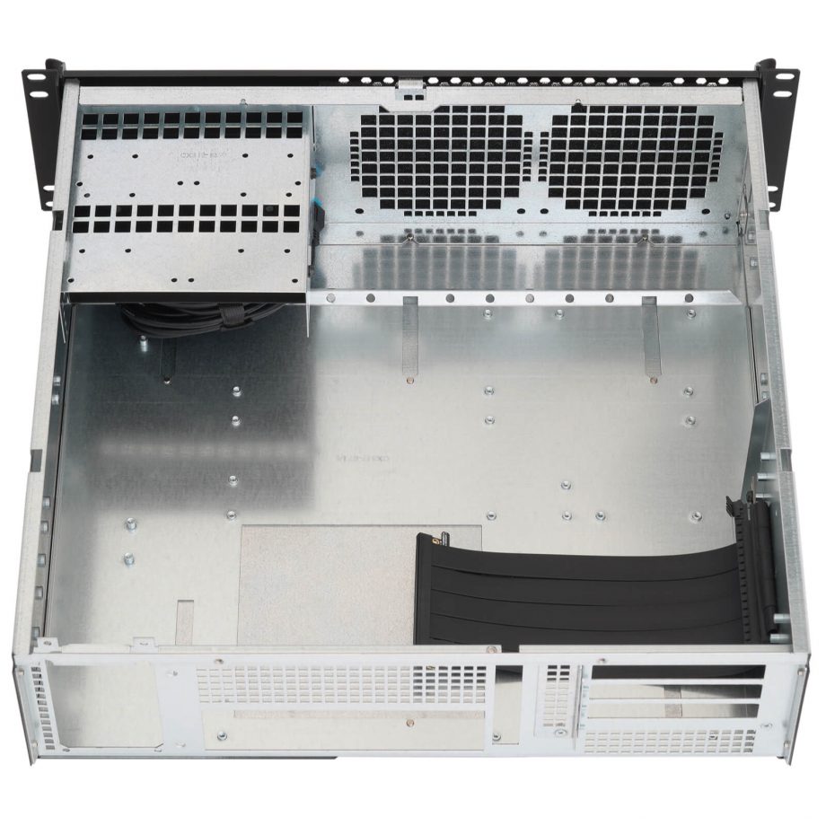 Sliger CX3171i XL, 3U 17in Rackmount Server Case - 5.25in Bay, Large GPU, eATX and 360mm AIO Support