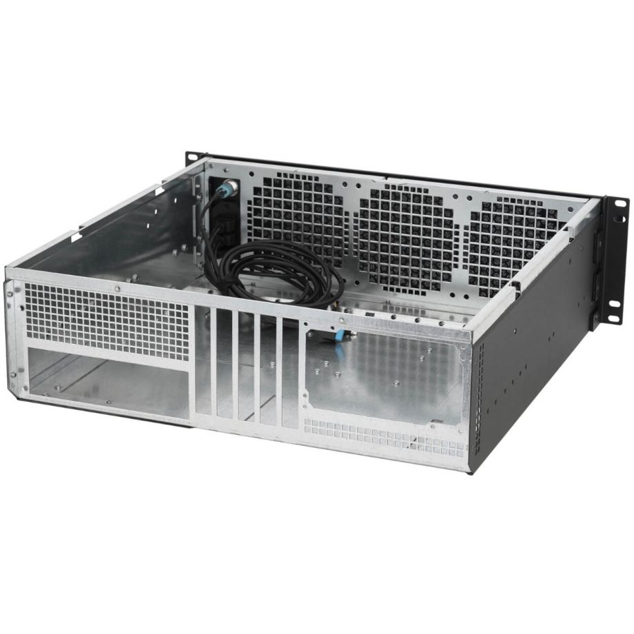 Sliger CX3172a XL, 3U 17in Rackmount Server Case - ATX PSU, eATX and 360mm AIO Support