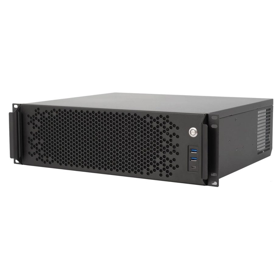 Sliger CX3701, 3U 15in NAS Rackmount Server Case - 3.5" Bays