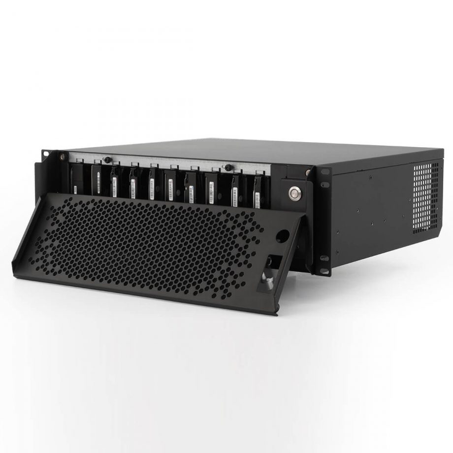 Sliger CX3701, 3U 15in NAS Rackmount Server Case - 3.5" Bays