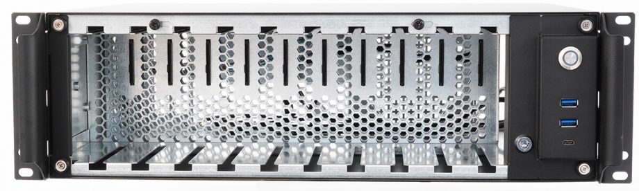 Sliger CX3701, 3U 15in NAS Rackmount Server Case - 3.5" Bays