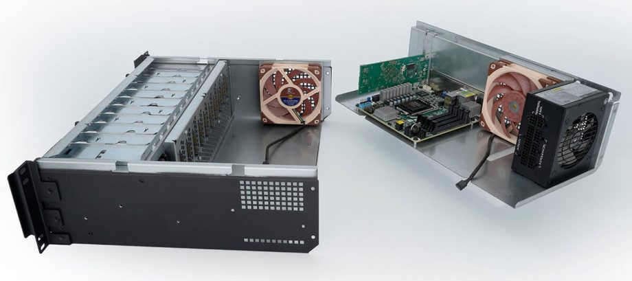 Sliger CX3701, 3U 15in NAS Rackmount Server Case - 3.5" Bays
