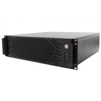 Sliger CX3702, 3U 18in NAS Rackmount Server Case - 3.5" Bays, Micro ATX