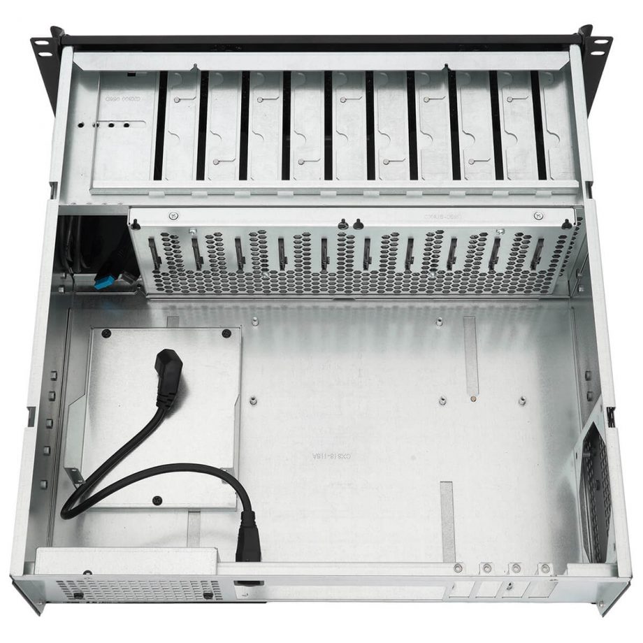 Sliger CX3702, 3U 18in NAS Rackmount Server Case - 3.5" Bays, Micro ATX