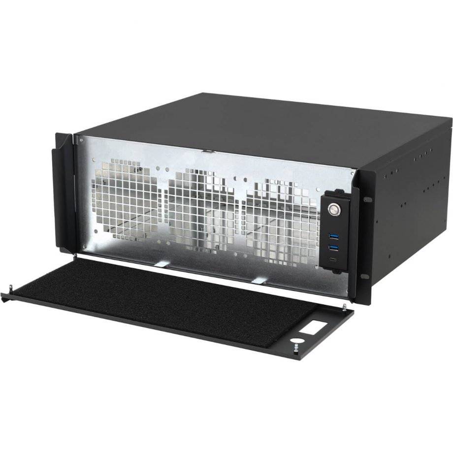 Sliger CX4150a, 4U 15in Rackmount Server Case - 360mm AIO Support