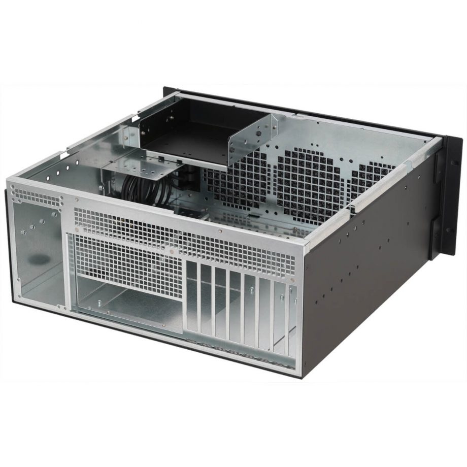 Sliger CX4170i, 4U 17in Rackmount Server Case - 5.25" Bay and 360mm AIO Support