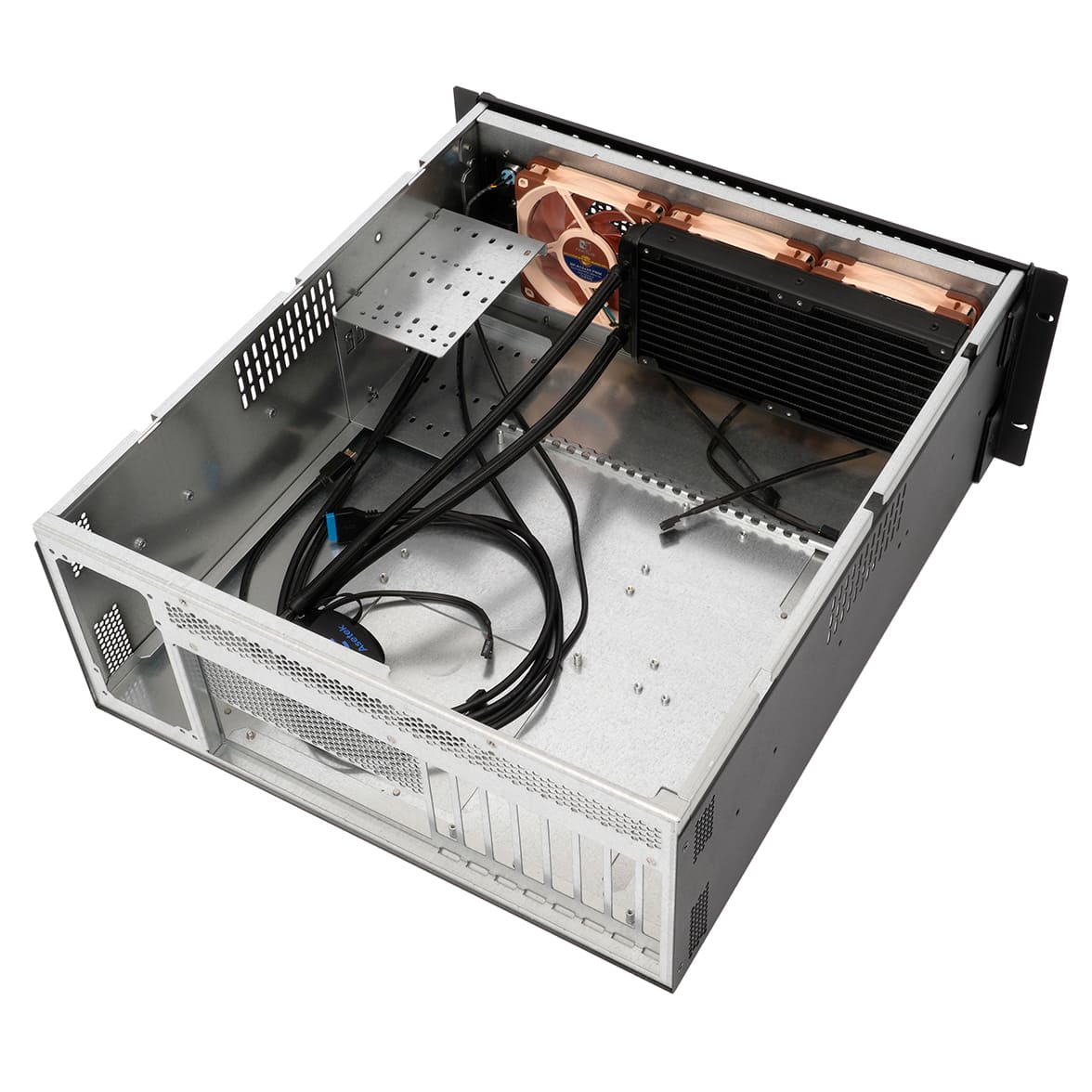 Sliger CX4200a 4U 20in Rackmount Server Case - EATX and 360mm AIO Support 