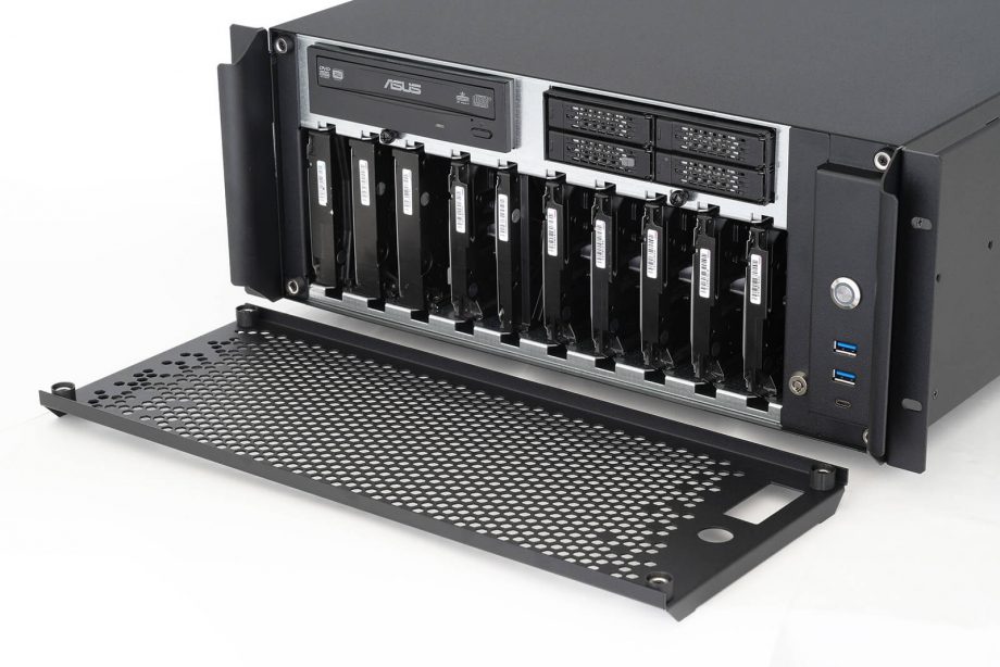 Sliger CX4713, 4U 28in NAS Rackmount Server Case - 3.5"/5.25" Bay and 360mm AIO Support