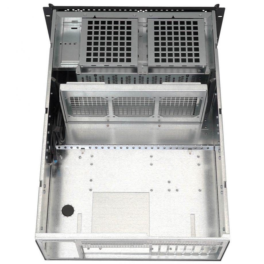 Sliger CX4713, 4U 28in NAS Rackmount Server Case - 3.5"/5.25" Bay and 360mm AIO Support