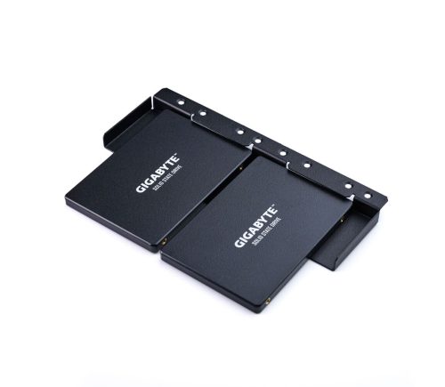 Cerberus Window SSD Bracket with SSD mounted