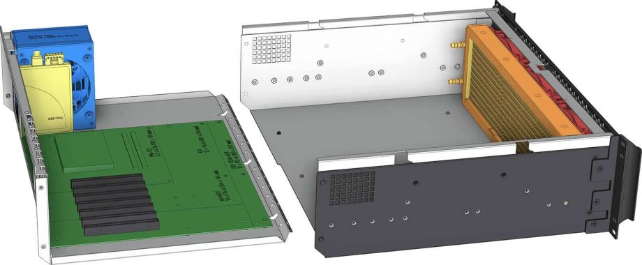 Sliger CX3150a, 3U 15in Rackmount Server Case - 360mm AIO Support