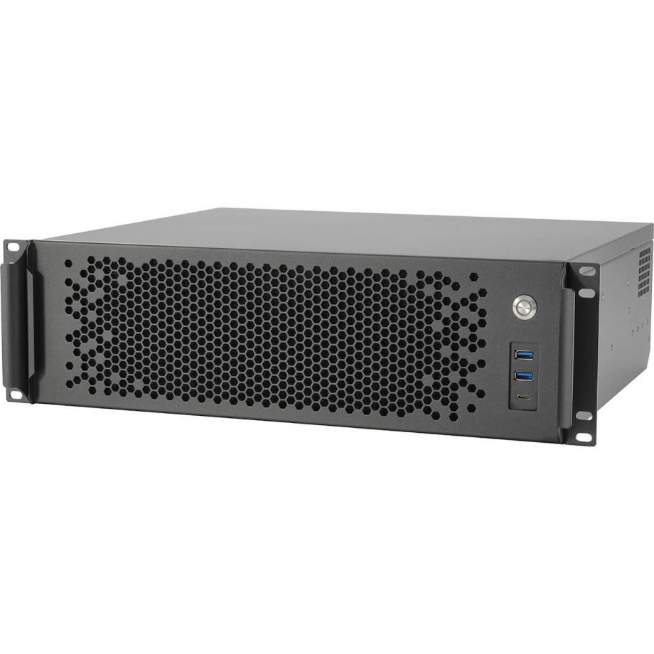 Sliger CX3150a, 3U 15in Rackmount Server Case - 360mm AIO Support