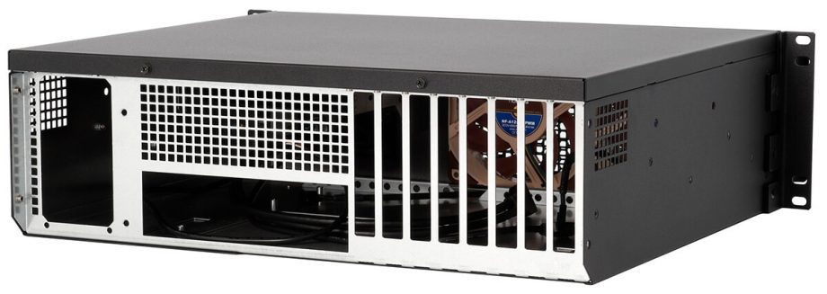 Sliger CX3150i, 3U 15in Rackmount Server Case - 5.25" Bay and 240mm AIO Support