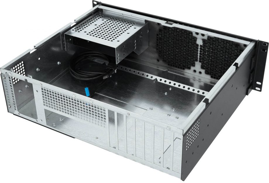 Sliger CX3150i, 3U 15in Rackmount Server Case - 5.25" Bay and 240mm AIO Support